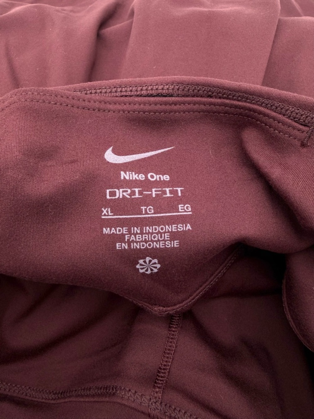 NWT New Nike One Women's Dri-FIT Skirt Skort Size XL Golf Tennis Pickleball - Picture 4 of 5